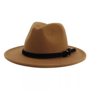 Sombrero Fedora Trilby de Mardi Gras Vintage escocés con correas de cuero negro para fiestas formales o escenas de jazz al aire libre - Product Image 4