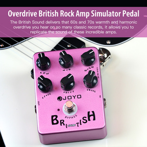 Pédale de <span class=keywords><strong>guitare</strong></span> JOYO JF-16 BRITISH SOUND Overdrive, offre des sons <span class=keywords><strong>d</strong></span>'overdrive chauds et harmoniques, simulation <span class=keywords><strong>d</strong></span>'<span class=keywords><strong>ampli</strong></span> classique. - Product Image 3
