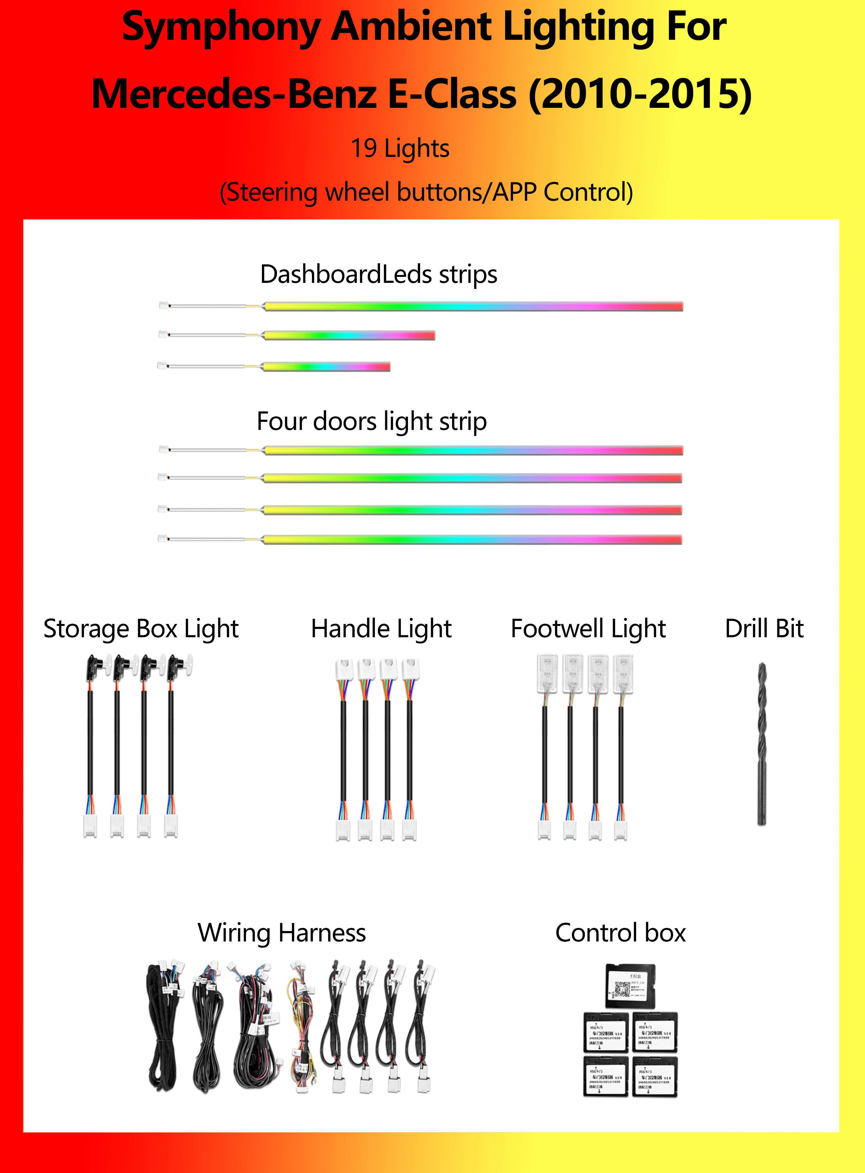 เมอร์เซเดส-เบนซ์ อี-คลาส W212 ซิมโฟนี 19 ไฟ