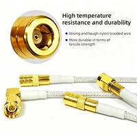 Câble RF ZPLASER SMA&SMB 14cm 18cm, tête de découpe laser à fibre optique par induction, capteur capacitif, connecteur haute fréquence, câble TTW