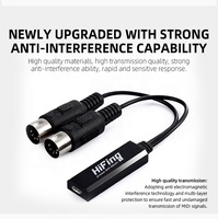 High Quality USB Wireless Midi Cable for Keyboard Piano-Musical Instrument Accessories