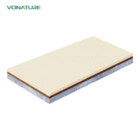 100% fibre de coco naturelle de coco de haute qualité exportation pour meubles de maison-matelas lits parc et école/hôpital utilisation pas cher