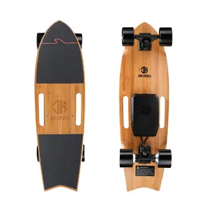 Best seller skate board Amazon 700 W dual hub motor 4000 mah battery electric skateboard with remote