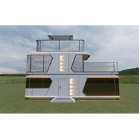Bâtiment de bureau et scolaire préfabriqué en acier, empilable, durable, écologique, à énergie solaire, personnalisé, de grande capacité, fourni par l'usine