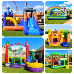 Château gonflable personnalisé avec toboggan pour enfants - Product Image 6