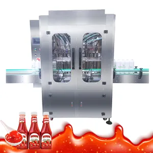 Ritopack Factory Tomato Sauce Glass Bottle Viscous Liquid Filling Machine With Video 250ml Filling Machine