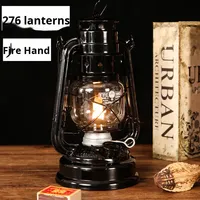 Lanterne de marque Huoshou 276, luminaire de camping en plein air, rétro, conversion d'énergie cinétique, tôle d'étain, alliage de zinc, mobilier de camping