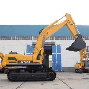 Machines de terrassement SHANTUI, marque chinoise de premier plan, excavatrice sur chenilles de 75 tonnes, 5 m3, SE750LC avec moteur Weichai, boîte de vitesses et PLC - Product Image 5