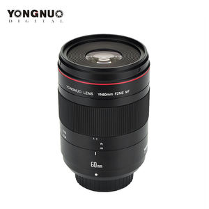 Objectif macro <span class=keywords><strong>manuel</strong></span> Yongnuo Yn60mm F2ne MF à grande ouverture F2 pour appareils photo reflex numériques D500/D750/D600/D700/D800/D810/<span class=keywords><strong>D300</strong></span>/D300s - Product Image 4