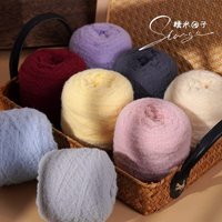 Fil fantaisie 100% nylon 6 brins pour le tricot et les loisirs créatifs