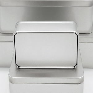 Nhà Máy OEM Trong Kho Quà Tặng 180*100*68Mm Hình Chữ Nhật Kim Loại Cookie Kẹo Ngọt Ngào Hộp Thiếc Kim Loại Trà Lưu Trữ Hộp Thiếc - Product Image 2