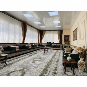 Ensemble de canapé moderne Majlis de style ottoman arabe avec rideau en laine Table-35cm hauteur d'assise FULL Home Oriental Floor Sièges - Product Image 3