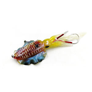 14,5 cm 60g Blei Heißer Verkauf Seefischerei <span class=keywords><strong>Ultimate</strong></span> Squid UV-Angeln künstlicher Tintenfisch weicher Fisch köder Octopus - Product Image 2