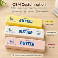 Jouet sensoriel anti-stress en forme de bâton de beurre à rebond lent, en PU souple, pour enfants et adultes, modèle de bureau 002