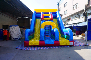 Sucha zjezdzalnia nadmuchiwany do uzytku zewnetrznego I tematycznych imprez - Product Image 4