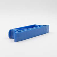 Porte-bouteille d'eau avec poignée, plastique bleu, durable, écologique, WATON WT-1, prix bas