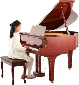 SPYKER Đàn Piano Grand 6 Feet Đàn Piano Tự Đánh Bóng Bằng Gỗ Gụ