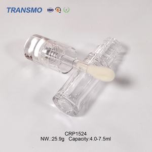 Custom <b>clear</b> Round Lip Gloss Tube with Wand with Empty Tube Lip Gloss 4.0-7.5ml - Product Image 3