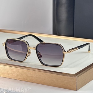 MAY NENG 56-18-145 Occhiali da Sole di Alta Qualità per Uomo e Donna, Design Classico Punk di Lusso in Acetato e Titanio, Protezione UV400, con Scatola - Product Image 5