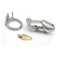 Cage de verrouillage longue chasteté pour homme, en acier inoxydable, 316L, produits pour adulte