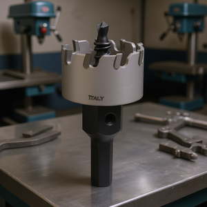 Prendre T.C.T. Scie cloche pour acier inoxydable, fabrication italienne, diamètre 80 mm - Product Image 3