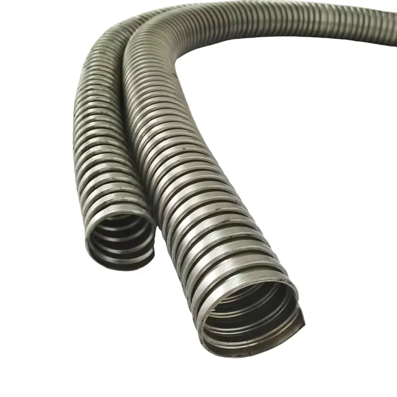 Tubulação metálica flexível para mangueira comercial, tubo de metal de aço inoxidável 201 304 1/4 1/2 3/8 3/4 1 polegada 2 "", 3 "", 4