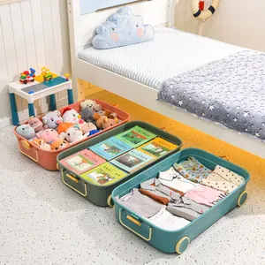 2023 Hot sell Home Moveable Children's Toy Storage Box Home Organizer Household Items