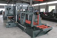 Scie à ruban CNC 600*600mm à alimentation entièrement automatique pour la découpe de métaux, idéale pour la production en série, n'exige pas d'opération manuelle