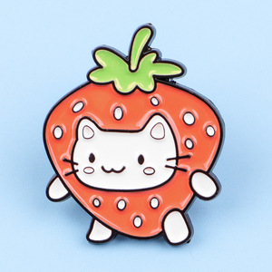 Venta al por mayor de fábrica: Nuevo broche de gato de dibujos animados, lindo pin de metal de mascota, pin de esmalte suave personalizado - Product Image 4