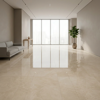 Carreaux de sol en porcelaine brillante 600x600mm, design moderne, surface polie, adhésifs, pour intérieur, salon, texture brique