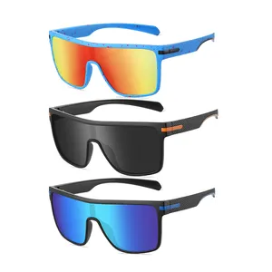 Modische polarisierte Sonnenbrille für Herren gemischte Sonnenbrille polarisierte Brille quadratisches Design Fahr-Sonnenbrille für Herren