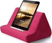 Support universel de coussin de tablette multi-angle doux en microfibre multiple pour livre d'enfant, support d'oreiller de tablette pour ipad