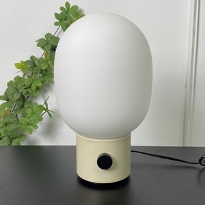 Lampe de table en verre de style nordique moderne, E27 LED, lumière tricolore, interrupteur à bouton-poussoir, pour la maison, la chambre à coucher, le bureau - Product Image 3