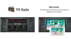 Android Car DVD รถวิทยุสำหรับ BMW E39 E53 M5รถ DVD Player รองรับ4G LTE DSP BT เครื่องเล่นมัลติมีเดีย