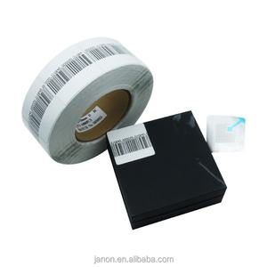 Étiquette souple antivol 40*40mm avec code-barres, autocollante, alarme RF, étiquette RF EAS - Product Image 5