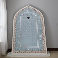 Tapis de prière modernes de haute qualité, design inspiré des mosquées, impression 3D élégante, personnalisables, tissu, directement de Chine