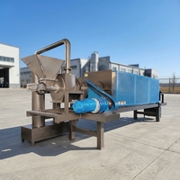 Four de carbonisation de biomasse pour coques de riz et épis de maïs, machine de production de biochar
