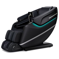 Fauteuil de massage de luxe à gravité zéro avec massage des tissus profonds, système SL Track, chargement USB et Bluetooth