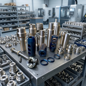 SHIVCNC CNC Milling <b>Machine</b> & Lathe for Aluminum and Stainless Steel Parts-Wire EDM Drilling for Machining Services - Product Image 1