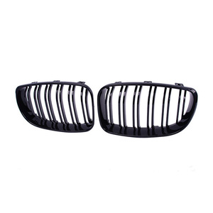 Rejilla Delantera para BMW E81 E87, Negro Mate, Plástico ABS, Entrada de Aire para Parachoques - Product Image 1