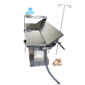 OSCAT nouvel instrument <span class=keywords><strong>v</strong></span>étérinaire de table d'opération multifonctionnelle pliante de type "<span class=keywords><strong>v</strong></span>" de haute qualité en vente - Product Image 4