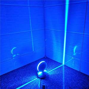 Forme ronde 9W LED Trick Light IP65 Étanche 360 Degrés RGB KTV Bar Couloir LED Fenêtre <span class=keywords><strong>Seuil</strong></span> Lumière - Product Image 6