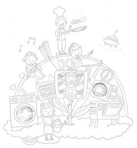 Pintura sobre Tela, Dibujo 20*20 cm, Pintura al Óleo por Números con Kits de Pinturas Acrílicas para Niños, Regalos para el Hogar y la Escuela - Product Image 3