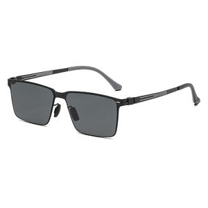 Lunettes de soleil pour hommes Ks-3819, monture carrée, polarisées, verres TAC UV400, monture en plastique et métal, pour la conduite et les activités de plein air - Product Image 5