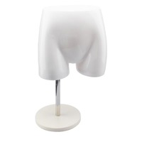 Expositor de Ropa Interior para Mujer, Soporte de Exhibición de Medio Cuerpo para Ropa Interior, Soporte de Exhibición de Pantalones de Mujer, Maniquí de Glúteos para Ropa Interior