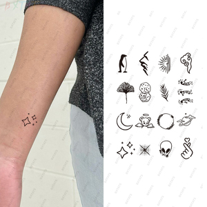 Bán buôn nước chuyển hình xăm lâu dài thực tế tạm thời mờ hình xăm giả bán vĩnh viễn tatuage - Product Image 5