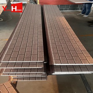 Paneles y Tableros Yonghong, Panel Sándwich para Techo, Paneles Metálicos Sándwich para <span class=keywords><strong>Pared</strong></span> Exterior, Panel Sándwich de Lana de Roca - Product Image 4