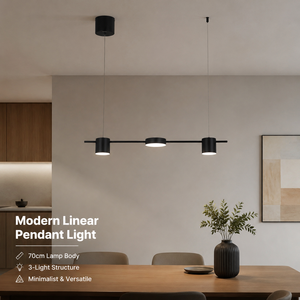 Modern Iron Led Pendant Light 70 Cm 21 W Neutral <b>White</b> <b>Acrylic</b> Shade For Dining Room Kitchen Island Home Decor - Product Image 2