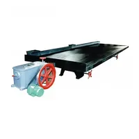 Table vibrante 6s avec moteur 1,1 kW, engrenage et roulement pour mines d'antimoine, d'or et de cuivre, nouvelle capacité de 1 à 30 t/h