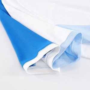 2026 T-shirt sportif à séchage rapide, à manches raglan, coupe oversize, col rond, col formel, blocs de couleur sur les côtés des manches, tricoté, respirant - Product Image 4